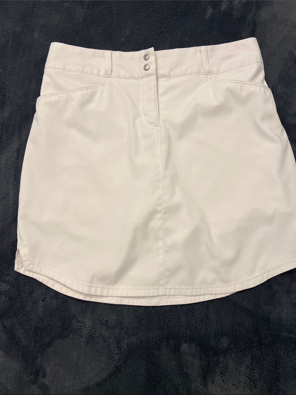 adidas White Golf Short